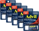 Advil Ibuprofen 200 mg (NSAID) Pocket Pack, 10 bevont tabletta (5 tablettát tartalmazó csomag)