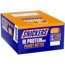 SNICKERS Hi Protein Bar - Mogyoróvaj és karamell, 2.0 oz, 12-es csomag, magas fehérje, egészséges felnőttek számára
