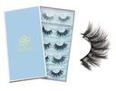 DYSILK pillák hamis szempillák - Szempillák Mink pillák 5 Pairs 6D Szempillák Pack Fluffy pillák Hamis Szempillák Natural Look Wispy Eyelash Strip Lash Hamis szempillák Extensions Kit 124; 001- 15mm