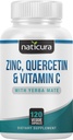 Cink Quercetin C-vitaminnal és Yerba Mate - 4- in1 Nutritional Immune Support Supplement - 120 Veggie kapszula - Készült az USA-ban