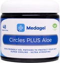 Circles Plus Aloe, Paraben Free Hydrogel Pads, Buborékcsomagolás Prevention, Instant Cooling & Soothing Relief for Nursing Pain, Bug Bites, Blisters, Minor Burns & Chafing, 48 Circular Pads