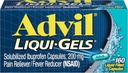 Advil Liqui- Gels Folyékony töltött kapszula, 200 mg - 160 ct, 2 darabos csomagolás
