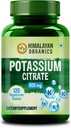 Himalája Organics Kálium Citrate 800mg kiegészítés férfiak és nők számára - 120 Veg tabletta