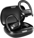Back Bay Audio Runner 60 Vezeték nélküli Running fülhallgató, 80 óra hosszú akkumulátor Life Over The Far EarHooks, Wrap Around fülhallgató Vezeték nélküli Bluetooth fülhallgató mikrofonnal, fülhallgató fülhallgatóval