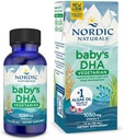 Nordic Naturals Baby 's DHA Vegetarian, Unflavored - 1050 mg Plant- Based Omega -3-1 oz - Supports Brain & Vision Development in Babies - Non-GMO, Vegan - 15 Servings
