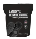 Anthony 's Actived Charcoin, 1 lb, Made in USA, Ultra Fine, Gluten Free & Food Grade