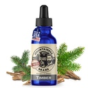 Mountaineer Brand Natural Beard Oil with Timber Scent 124; Made in West Virgina Achemas 124; Hydrates, Moisturises, Softens & Conditions for Beard Growth