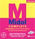 Midol Menstrual Maximális hatáserősség Caplets - 16