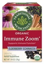 Tradicionális gyógyszerek, Organic Immune Zoom Echinacea Elderberry Tea Immune Elderberry, 16 gróf (2-es csomag)