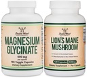 Wellness Support Duo - Magnézium Glicerin és Oroszlánsörény az általános egészség és a kognitív