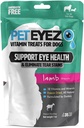 PetEyez Tear Stain Remover Vitamin Treats für Hunde - Unterstützung Eye Health & Reduce Itching & Tear Stain Buildup - 100% Natürliche Hundebäume mit Superfoods, Antioxidantien & Nährstoffe - Lamb Flavor - 1oz