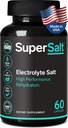 Keto Electrolyte kiegészítés, Só csere tabletta gyors orális folyadékpótlás és post edzés helyreállítás, Magnézium, Cink, Nátrium, Réz 124; 60 Capprovement 124; Stop Leg Cramps és Restore Energy