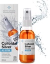 Colloidal Silver Pocket Spray 40 PPM 1 / 3 fl oz ● Ecocert Cosmos Natural ● Superior koncentráció, kisebb részecskék = Jobb eredmények ● Igazolt 3 Független Laboratóriumok