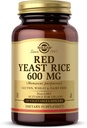 Solgar Red Yeast Rice 600 mg - 60 növényi kapszula - nem-GMO, Vegan, Gluten Free, Tejmentes, Kosher - 30 adag
