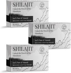 30,000 MG Shilajit tabletta, 100% Shilajit Pure, Himalája Organic, Shilajit férfiaknak és nőknek Gazdag Fulvic Acid & 85 + Trace Ásványok, Shilajit Energy & Immunrendszer kiegészítés, 180 gróf