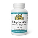 Természetes tényezők, R- Lipoic Acid, Antioxidáns támogatás, 60 kapszula