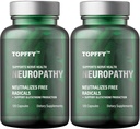 Neuropátia Nutritional Blend for Nerve Discomfort Relief, 600mg alfa Lipoic Acid -Benfotiamin, Maximális Erő Természetes Idegi Vitaminok, Alkalmas lábakra, kezekre, ujjakra, lábakra