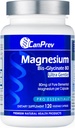 CanElőző Magnézium Biglycinate Chelated 80mg Ultra Gentle 120 V- Caps 120- nap ellátás - Támogatás Izomfunkció, Csonterő és relaxáció, Tiszta Magnézium Bisglicinate Forma, Promote Comfort & Balance