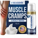 Megkönnyebbülés izomgörcsök hab - Fast-Action for Spassics and Leg Sobreenness - Magnézium Sulfath - Stop Prevent Cramps - All Natural Rehab Recovery - Lábak, Borjak, Nyak, Vissza, Közös fájdalom enyhítése