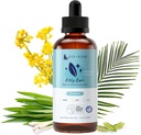 kin + fajta Cat fül tisztító - Macska fül cseppek, Vet fül megoldás, eltávolítja Wax, Odor és Itchy irritáció, Cat fül tisztító megoldás, természetes in -Home Pet Grooming - Készült az USA-ban