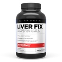 Myogenix májfixet - Professional Máj & Orgona Detox Formula - Enhances Digestion - Supports Fat Metabolizmus - Easy- to- nyelés - Diétás kiegészítés (120 kapszula)