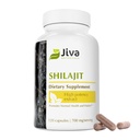 Jiva Botanicals Premium Shilajit kiegészítés 700 mg - Shilajit kapszula kivonat ásványokkal, Fulvic / Humic Acid for Immune Support & Nomal Digestive Health - 120 Vegán kapszula (1-es csomag)