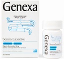 Genexa Senna Laxative Tablets - 124; Irregulation & Consultation Relief - Relief - 124; Effektív Gentle -, Outnight Laxative - 124; Talc - 124- től mentes; Certified Organic & Non- GMO - 124- 50 tabletta
