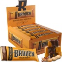 Braven Bár csokoládé karamell Nut Energy Bars (1.59 oz, csomag 20) - Energy Chews with 5g Protein - On-the- Energy Snacks for Running, Tiking, and Sports - Gluten Free Snacks for Persely Energy Boost