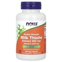 NOW Foods - Silymarin Milk Thistle articsóka és pitypang dupla erő 300 mg. - 100 növényi kapszula (ok)