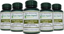 Zöld szerves kiegészítők "Alpha Lipoic Acid Complex, ALA, 90 VCaps Alpha Lipoic Acid kapszula (5-ös csomag)