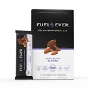 Üzemanyag 4 Ever Collagen Protein Bars Way 124; 14G Protein, Gluten Free, Dairy Free, No Stevia vagy mesterséges összetevők hozzáadott, mézzel édesített 124; Csokoládé Almond Flavor (12-es doboz)
