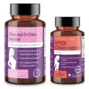 Intimate Rose Women 's Hormonal Balance Bundle - Myo- Inositol & D- Chiro Inositol + Vitex Chasteberry - Reproduktív egészség és menstruációs támogatás