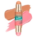 Gyógyítók Forma Butter Glow & Go Multiuse Stick, Ultra- Creamy Radiant Finish Formula Murumuru Butter, Vegan & Cruelty- Free - Beachy Pink