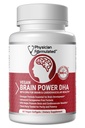 Vegan DHA az agy és a prenatális 100% Alga alapú Omega 3 esszenciális zsírsavak NO Carrageenan, NO növényi olaj Plus 2500mcg Astaxantin