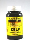 Természet Blend Kelp 150mcg (jód), 200 tab, (csomag 2)