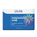 LIFE- FLO Magnézium Bar Szappan 124; Super Koncentrated with Calming Magnézium Chloride, Plus Coffee and Avocado Oils