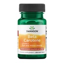 Swanson Beta-Carotene - A-vitamin-kiegészítés Immunegészség, Szem- és Bőregészség - Természetes Wellness Formula - (250 Softgels, 3000mcg Each)