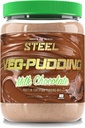 Steel Veg- Pudding Acute 124; Vegan Protein Pudding Powder Mix, Milk Chocolate) 124; 18 Servings (1,5 Lb)