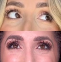 NutraLash által Nutralux Brow és Lash növekedési szérum szerves összetevők Érzékeny szemek számára - nem irritáló: Castor Oil (hexánmentes) + E-vitamin + Keratin + Biotin, Peptides, Swertia Japonica kivonat, Tökmag-olaj, Acorus Calamus Root kivonat, Panax Ginseng kivonat, Pennilén Glicerin kondicionáló hajnövesztéshez