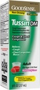 GoodSense Tussin Köhögés Szirup DM, Málna Flavor, Hatékony megkönnyebbülés köhögés és mellkasi congestion, Thins Mutus, 8 Fl Oz