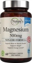 Nature 's Potent Magnézium Supplementares - 124; Magnézium Citrate & Magnézium Oxide 500mg