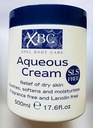 XBC Vízi krém Lágyító 500ml Nagy Tub Relief száraz bőrre