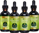 Go Nutritions Digestion & Detox Bundle - Liquid Chlorophyll, Máj Edge, Intestinal Edge, Turmeric Ease - Supports Cleaning, Digestion, Máj egészség, és a test védelme, Revitalize Skin & Vitality