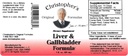 Christopher 's Original Formulas Life & Epehólyag Formula, Herbal Supplement for Detox & Digestive Support, 2 fl oz
