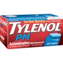 Tylenol Pm Extra Strength Pain Reliever + Alvástámogatás, 225- kapcsok (1 csomag)