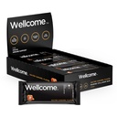 Wellcome Salt Caramel Marine Collagen Protein Bar Reishi Mushroom for Energy and Immune Support - Adaptogen Snack Bar - Dairy Free Health Bar for Functional Active Lifestyle (12-es csomag)