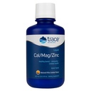 Trace Minestaries 124; Liquid Cal / Mag / Zinc) 124; Kalcium, Magnézium, Cink, D3-vitamin, Supports Normal System, Muscle, and Bone Density) 124; Natural Piña Colada Flavor, 124; 16 Servings, 16 fl oz.
