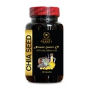 CHIA Seed Supplement - Magas rosttartalmú és fehérje Omega3 kiegészítés, chia Seed Vitamin, Vegan Chia Seed Oil, chia Seed Oil Softgels - 1 palack