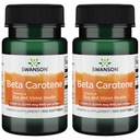 Swanson Beta-Carotene (A-vitamin) Bőrszem Immunrendszer Egészség Antioxidáns támogatás 10000 Iu (3000 µg) 100 Gel (2 csomag)
