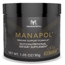 Manapol Immun Support Formula Immunity Support & Immunity Boost. Aloe Vera Powder Prebiotic for Digestive Health. Aloe Vera Drink immun támogató kiegészítés 1.05oz / 30g Mannatech.